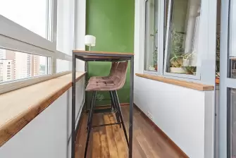 Обшивка балкона гипсокартоном с утеплением и остеклением