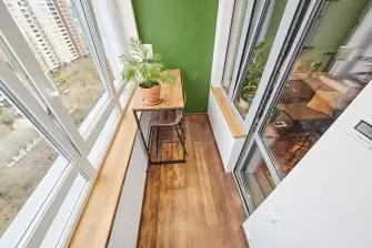 Обшивка балкона гипсокартоном с утеплением и остеклением