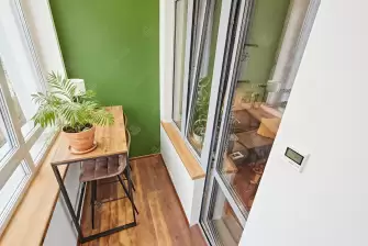 Обшивка балкона гипсокартоном с утеплением и остеклением